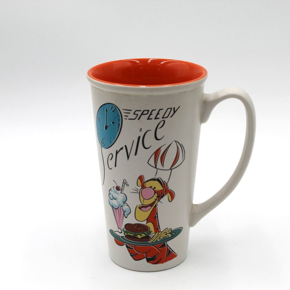 Disney Store Tigger Winnie the Pooh Coffee Mug Tea Speedy Service Tall 16 oz